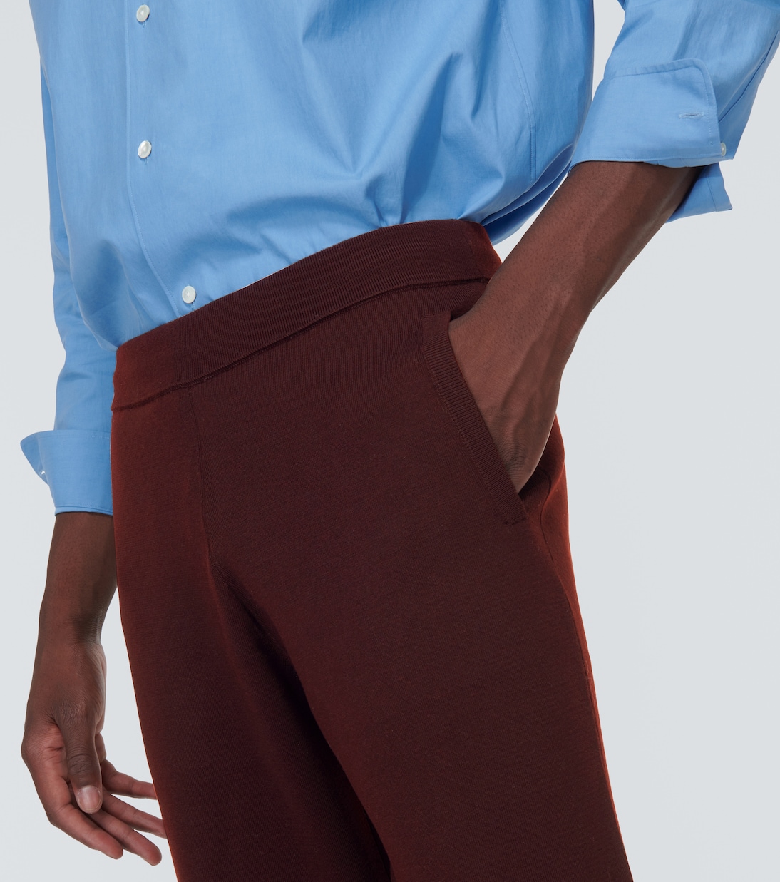 Schmale Hose aus Wolle | Berluti