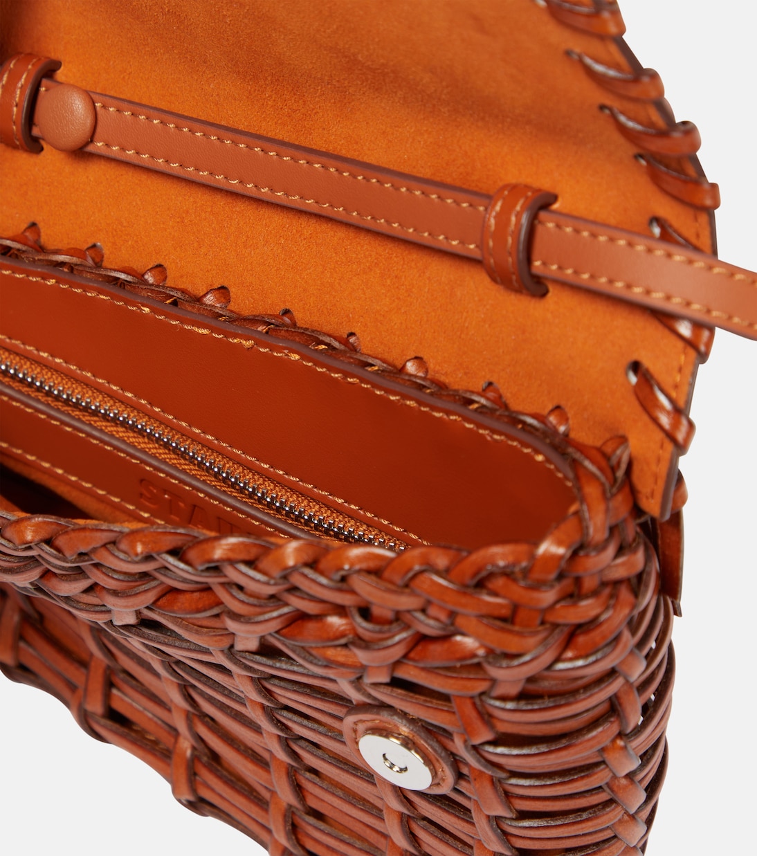 Sac à bandoulière Acute en cuir | Staud