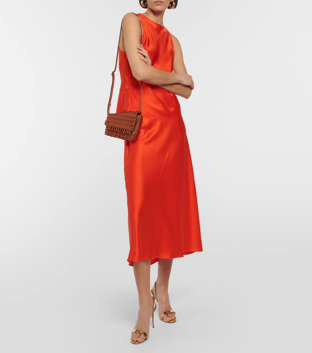 Sac à bandoulière Acute en cuir | Staud