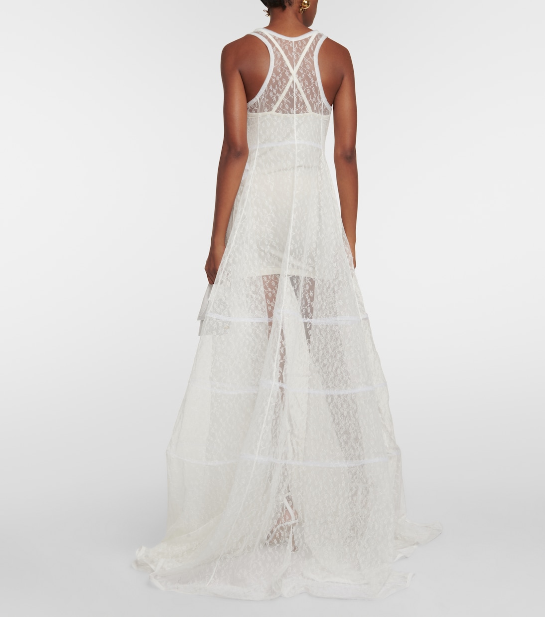 La Robe Dentelle sequined gown | Jacquemus