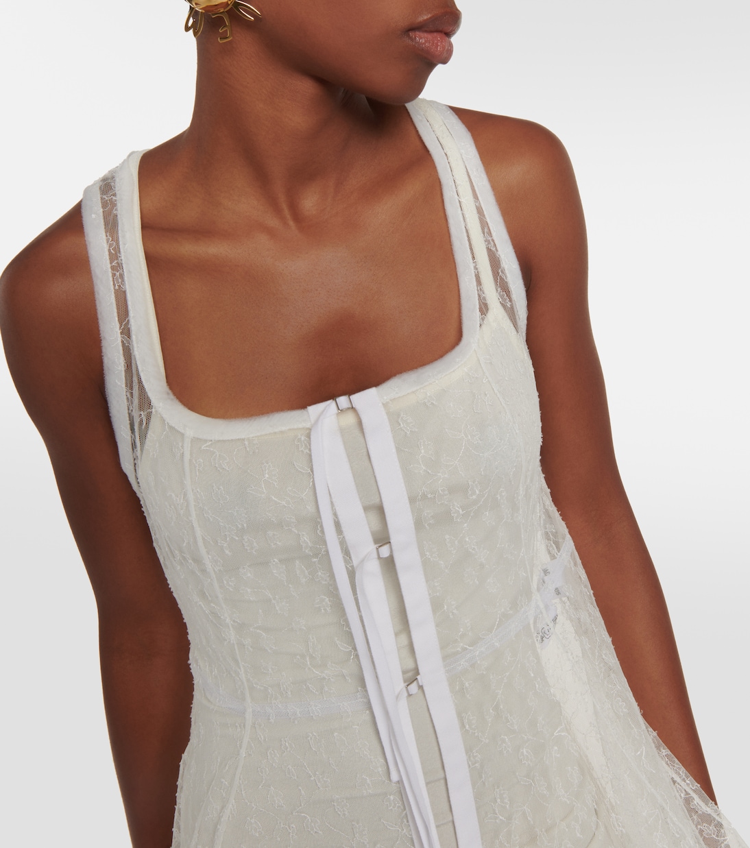 La Robe Dentelle sequined gown | Jacquemus