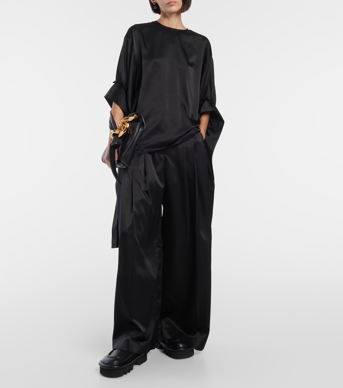 Weite Hose aus Twill | JW Anderson