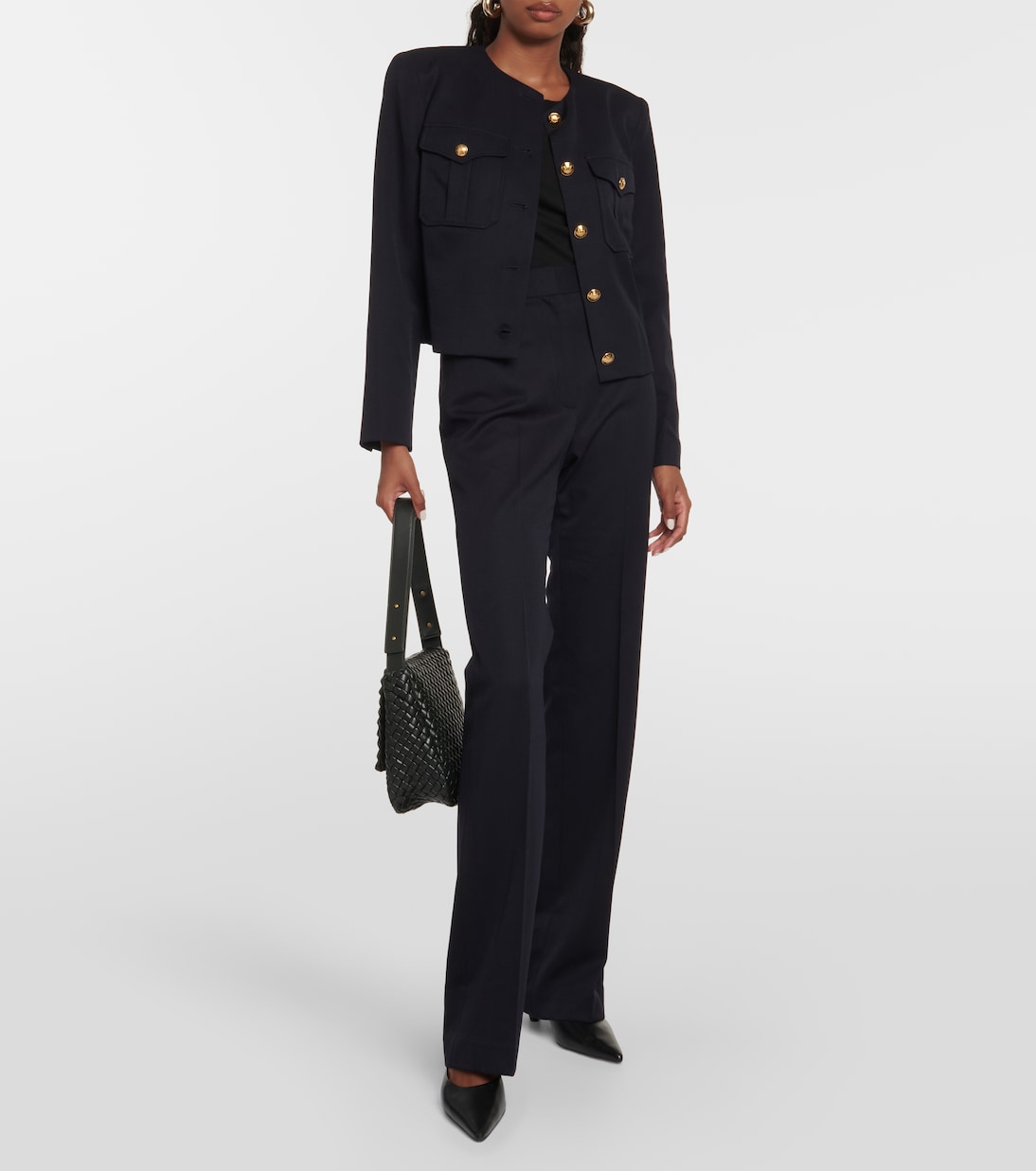 Evan virgin wool slim pants | Nili Lotan