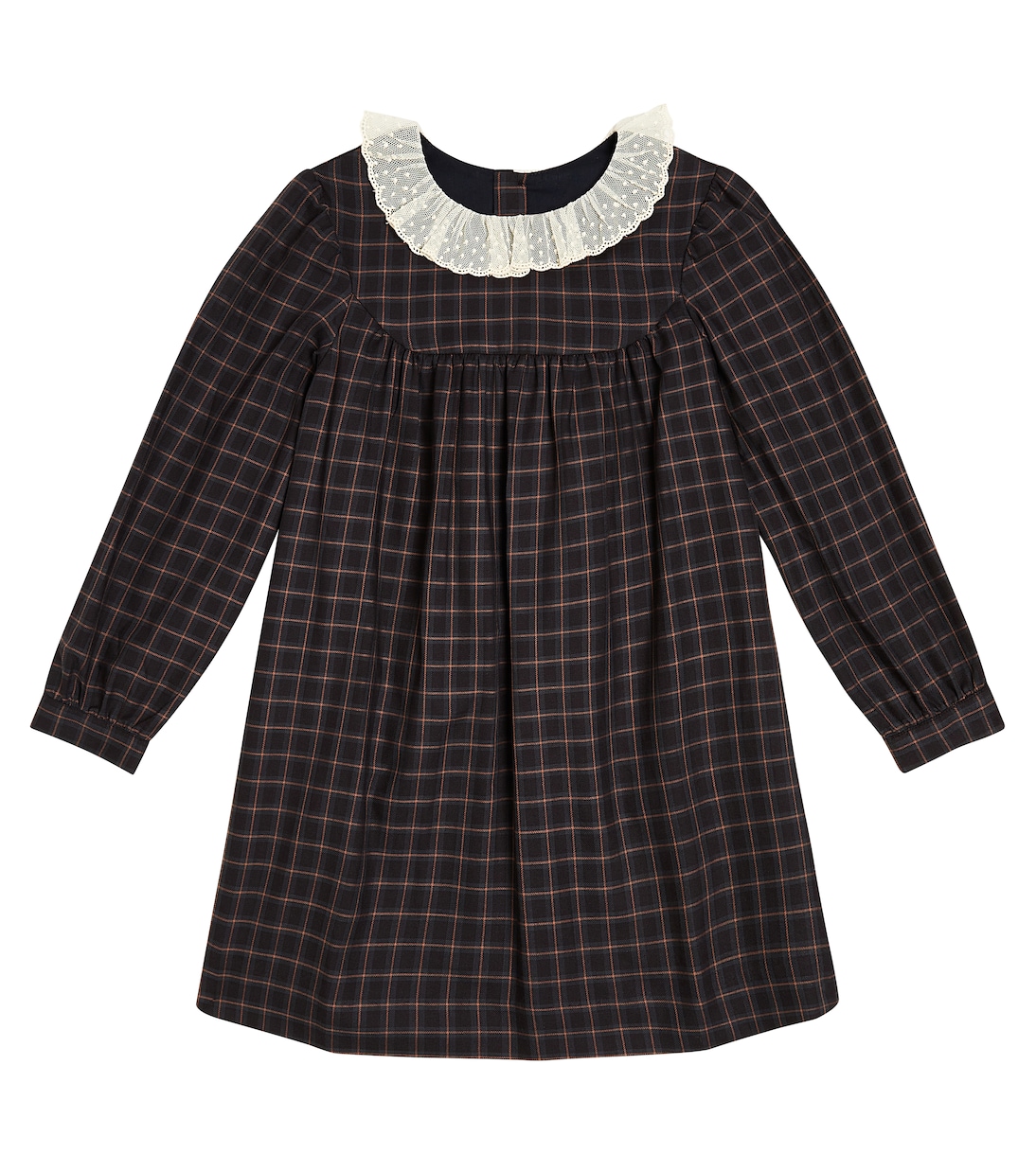 Abito Tamiko in cotone a quadri | Bonpoint