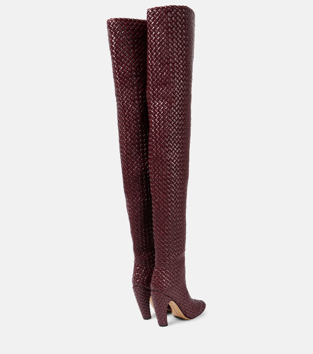 Overknee-Stiefel Canalazzo aus Leder | Bottega Veneta