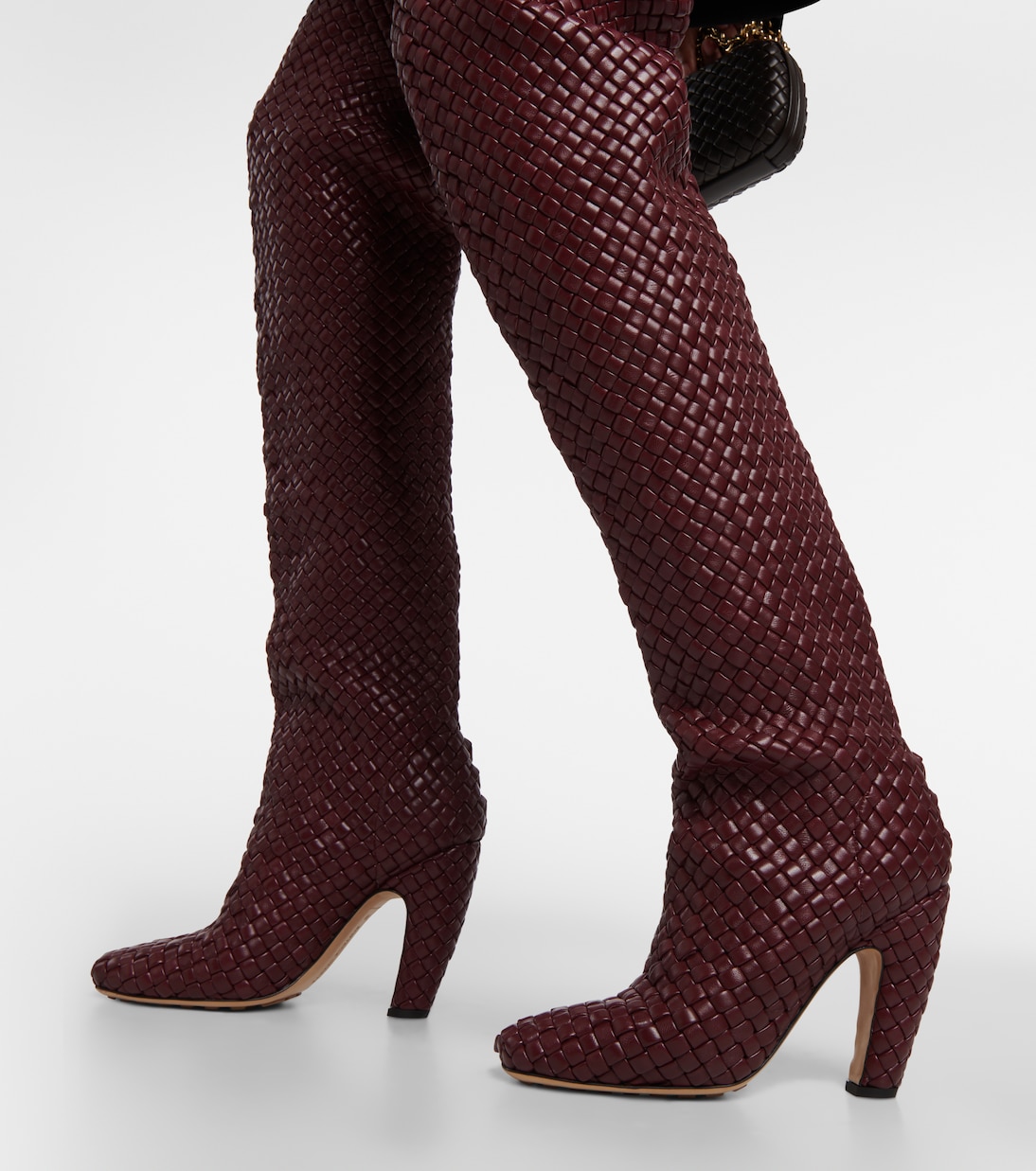 Overknee-Stiefel Canalazzo aus Leder | Bottega Veneta