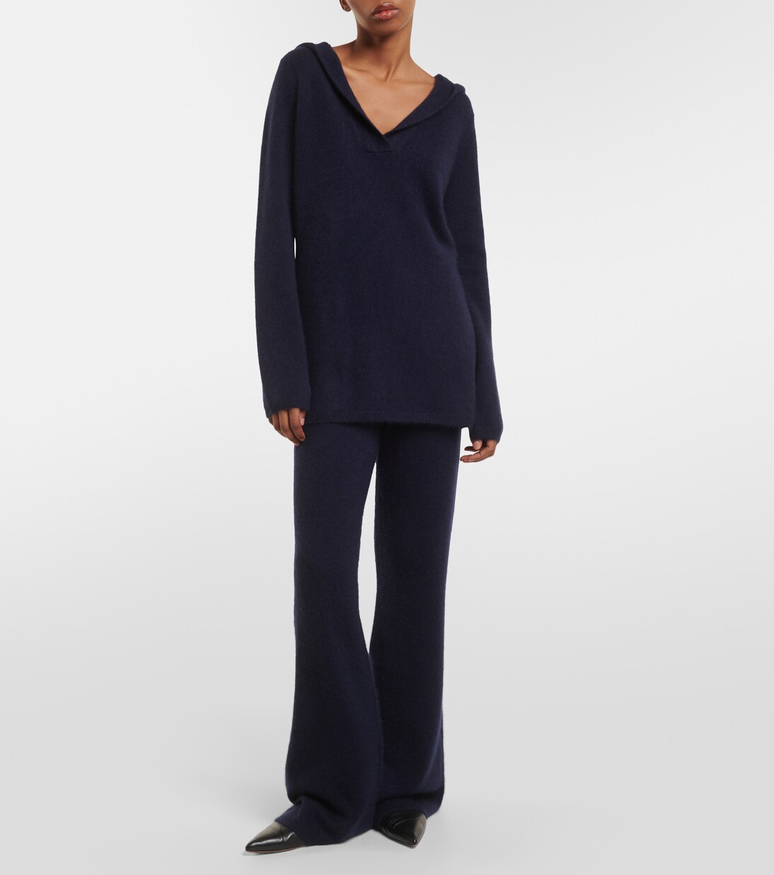 Pantalon Niven en cachemire et soie | Gabriela Hearst
