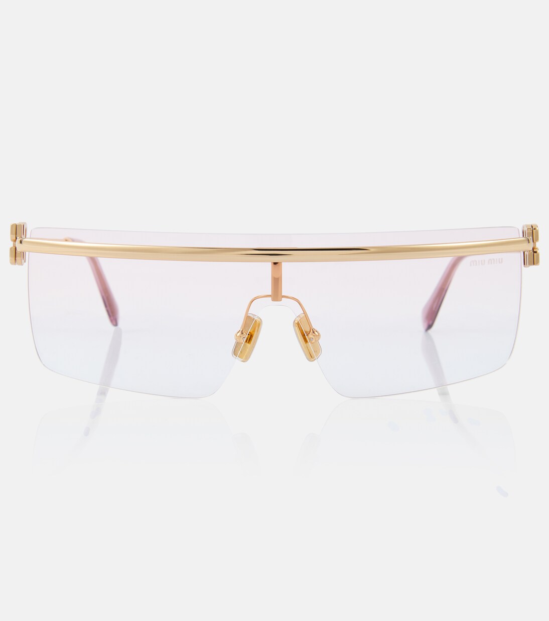 Occhiali da sole con logo | Miu Miu