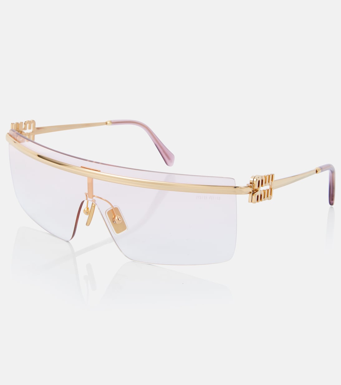 Occhiali da sole con logo | Miu Miu
