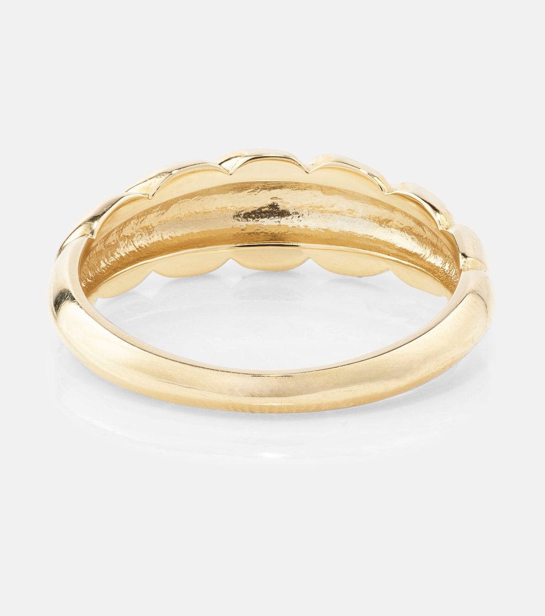 Anello in oro giallo 10kt brioche STONE AND STRAND per giovani trendsetter