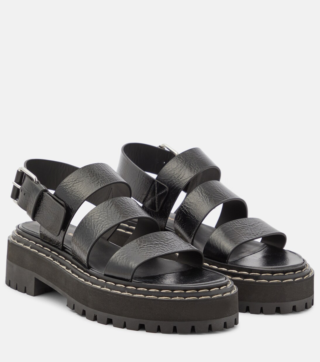 Lug leather sandals | Proenza Schouler