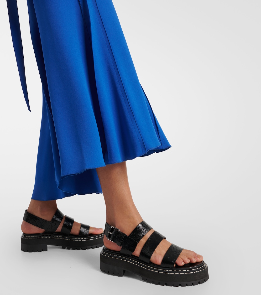 Lug leather sandals | Proenza Schouler