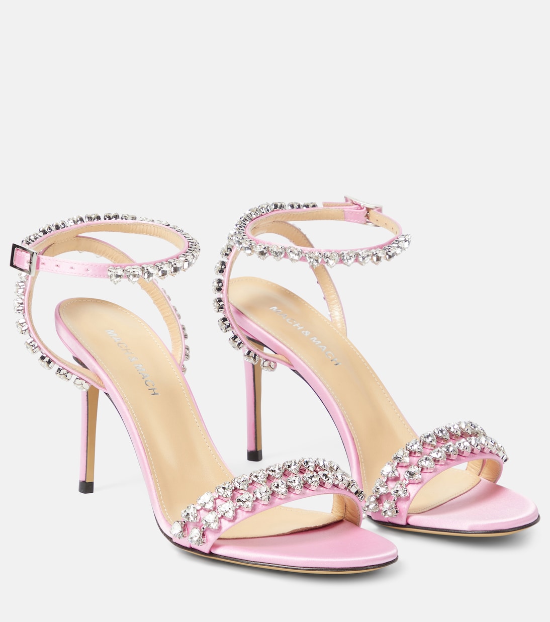 Sandalen Audrey mit Kristallen | Mach & Mach