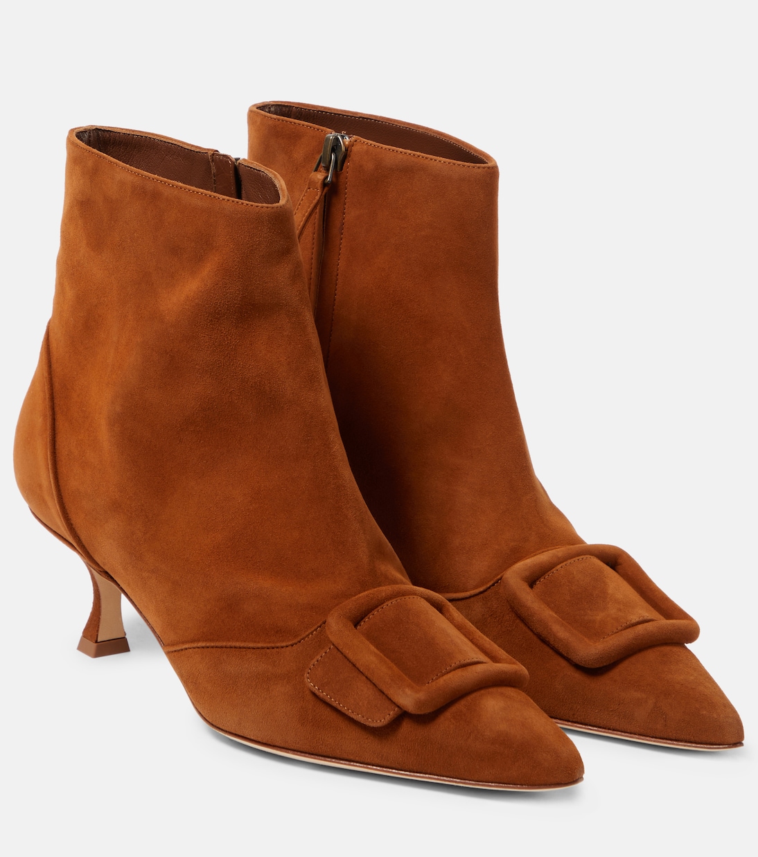 Stivaletti Baylow in suede | Manolo Blahnik