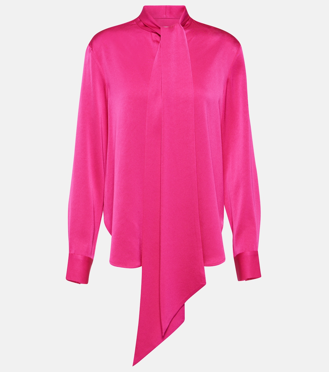 Blusa in crêpe di raso | Alex Perry