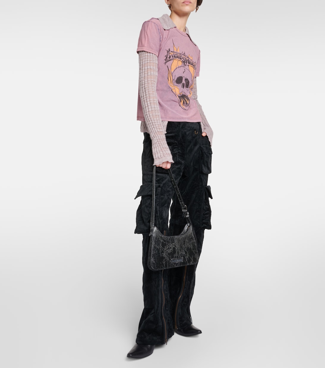 Sac Platt Mini en cuir | Acne Studios