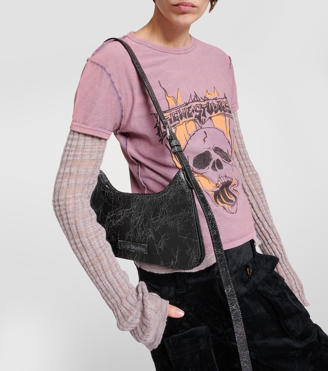 Sac Platt Mini en cuir | Acne Studios