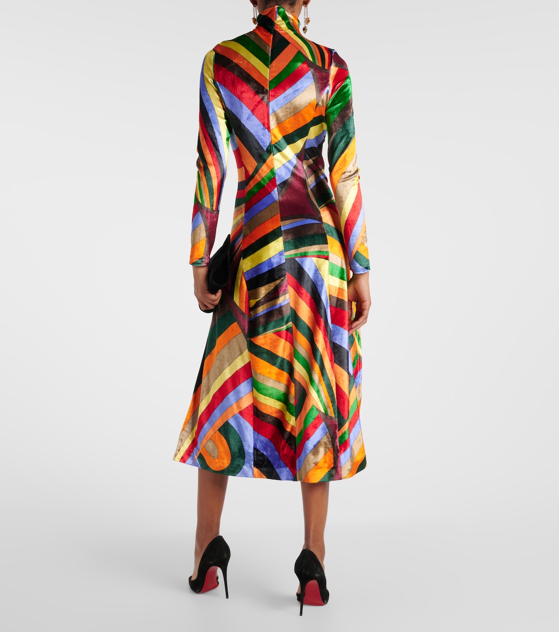 Midikleid Iride aus Samt | Pucci
