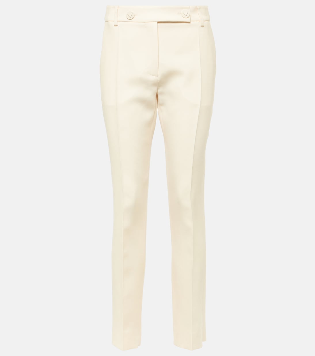 Pantalon droit en Crêpe Couture | Valentino