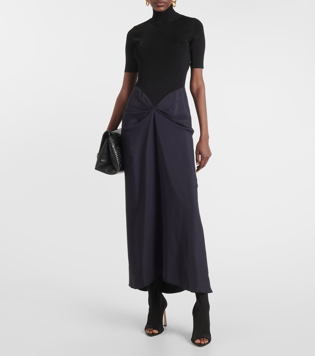 Peep Toe over-the-knee boots | Victoria Beckham
