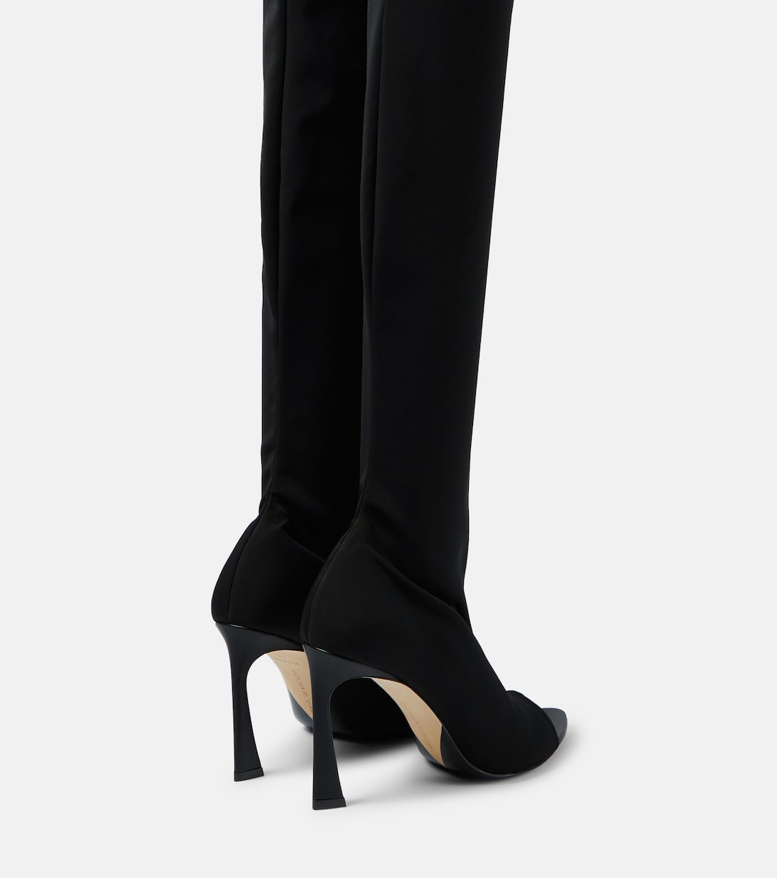 Peep Toe over-the-knee boots | Victoria Beckham