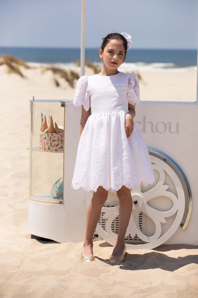 Kleid aus einem Baumwollgemisch | Patachou