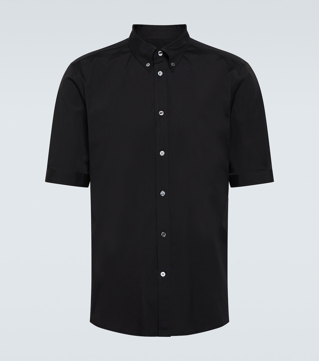 Cotton-blend poplin shirt | McQueen