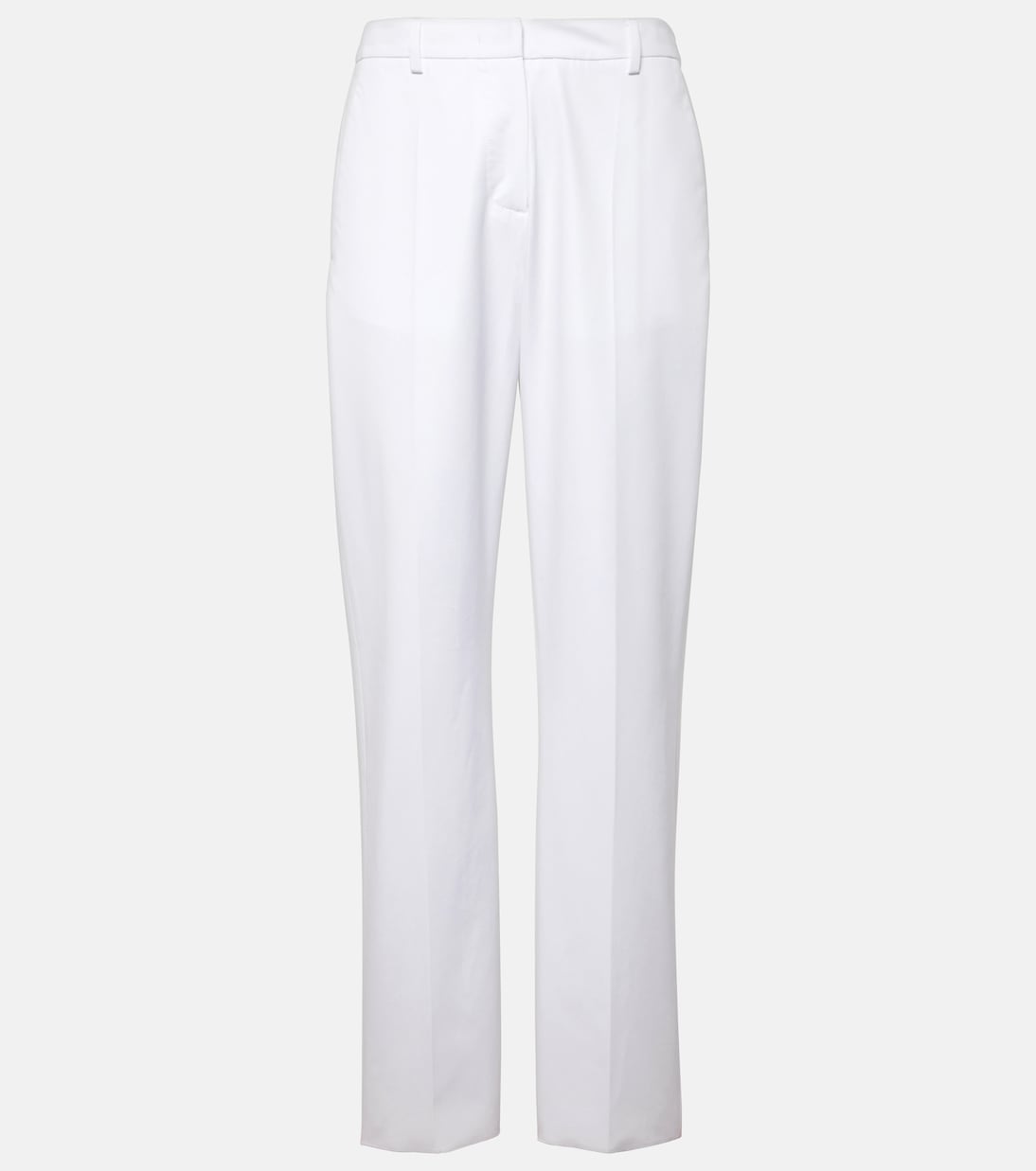 Pantaloni slim in cotone a vita bassa | Valentino