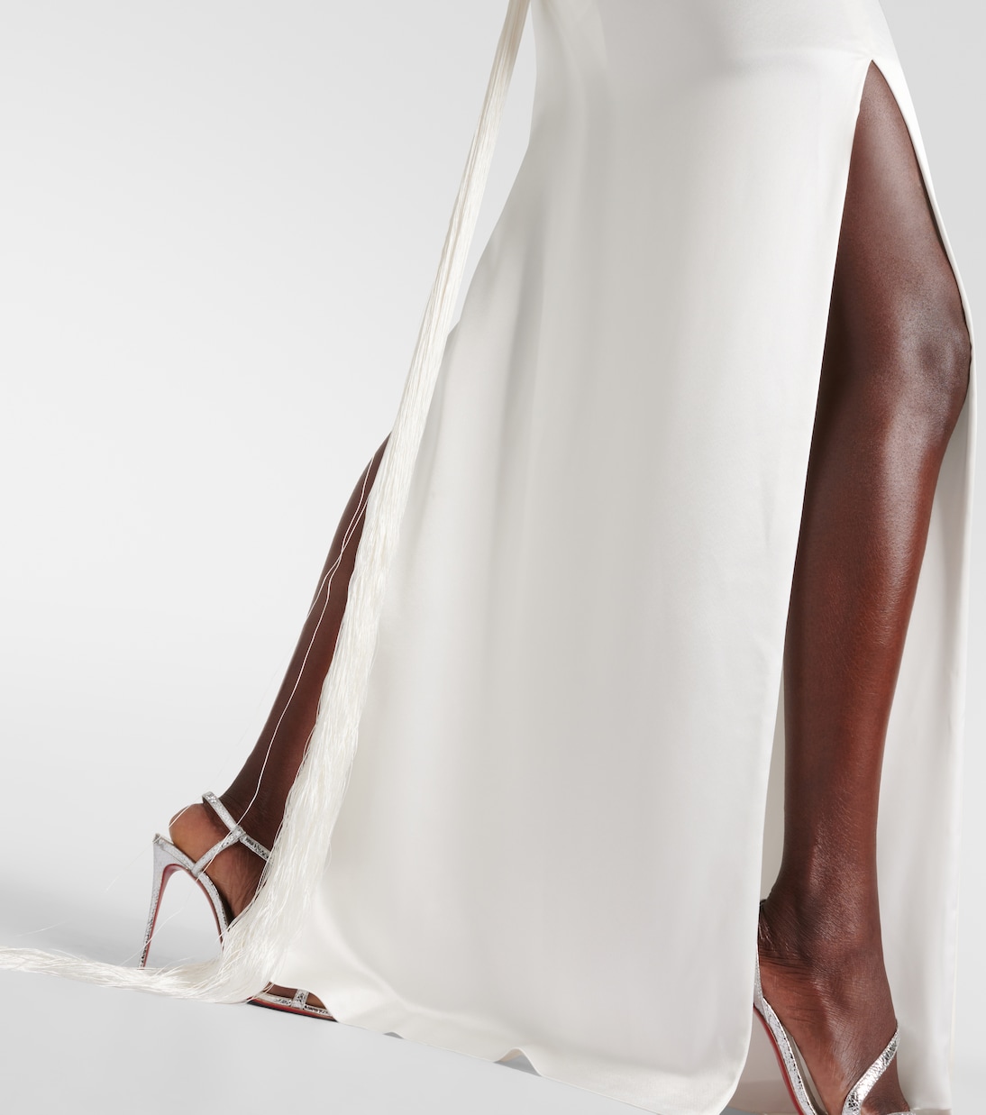 Robe longue de mariée Paraiso en satin | Galvan