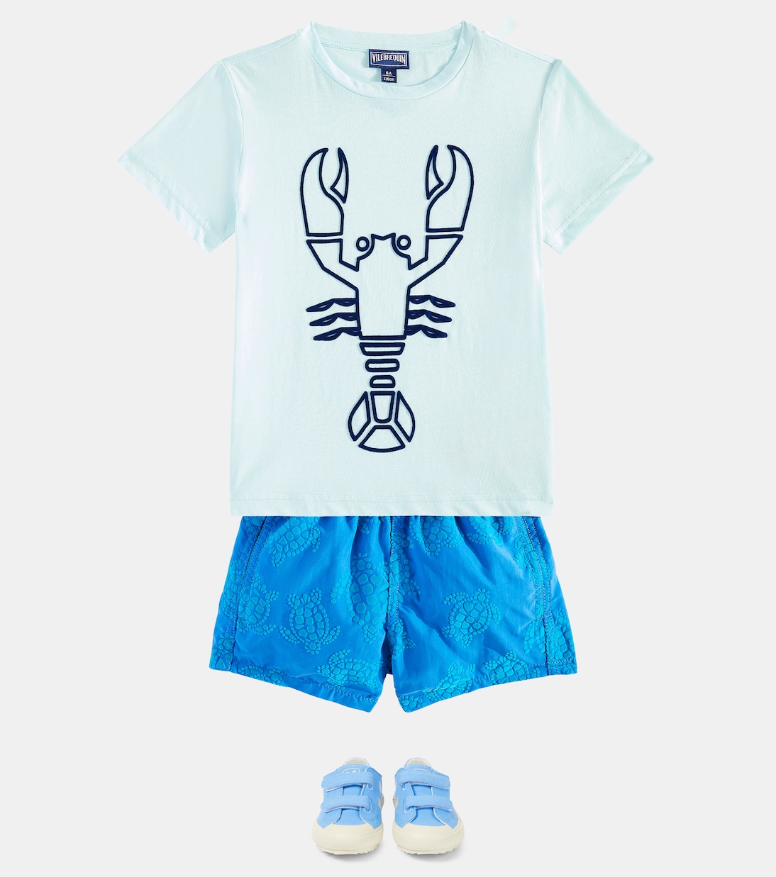T-shirt Thomy imprimé en coton | Vilebrequin Kids
