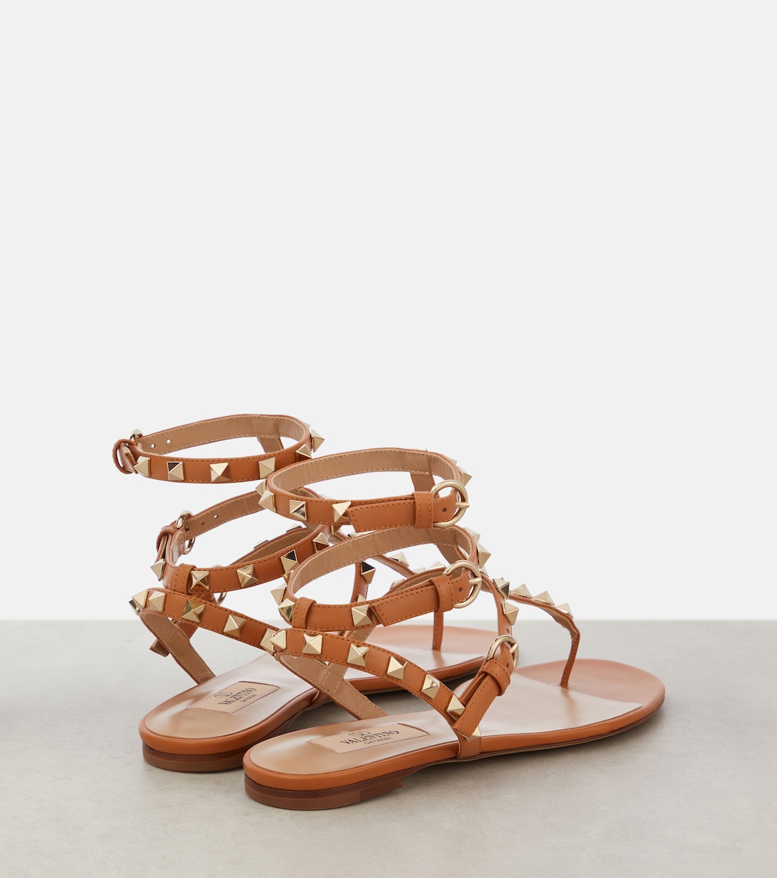 Sandalias Rockstud de piel | Valentino Garavani