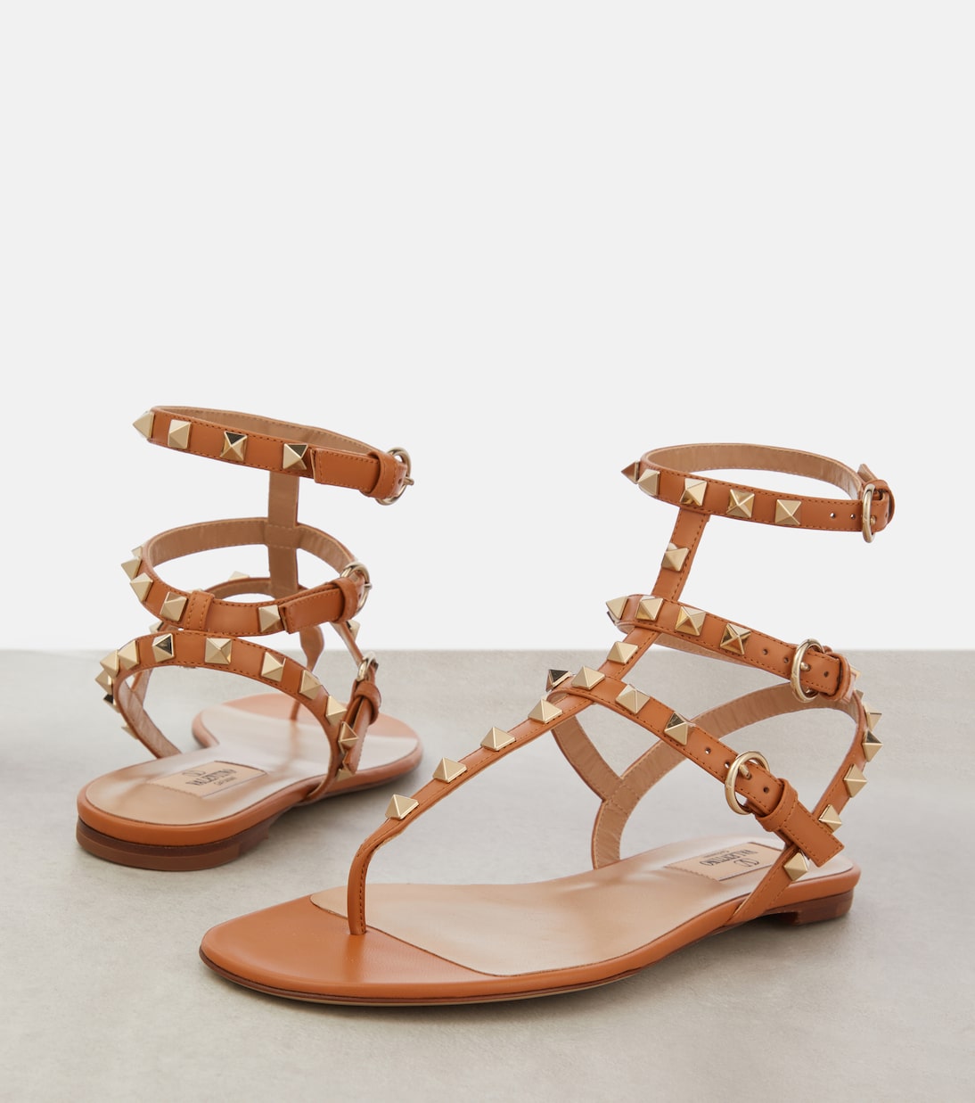 Sandalias Rockstud de piel | Valentino Garavani
