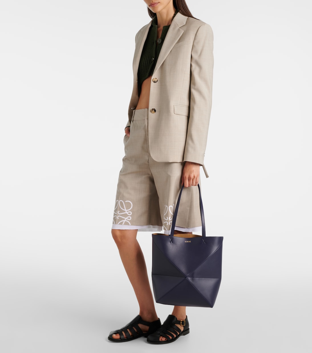 Sac Puzzle Fold en cuir | Loewe