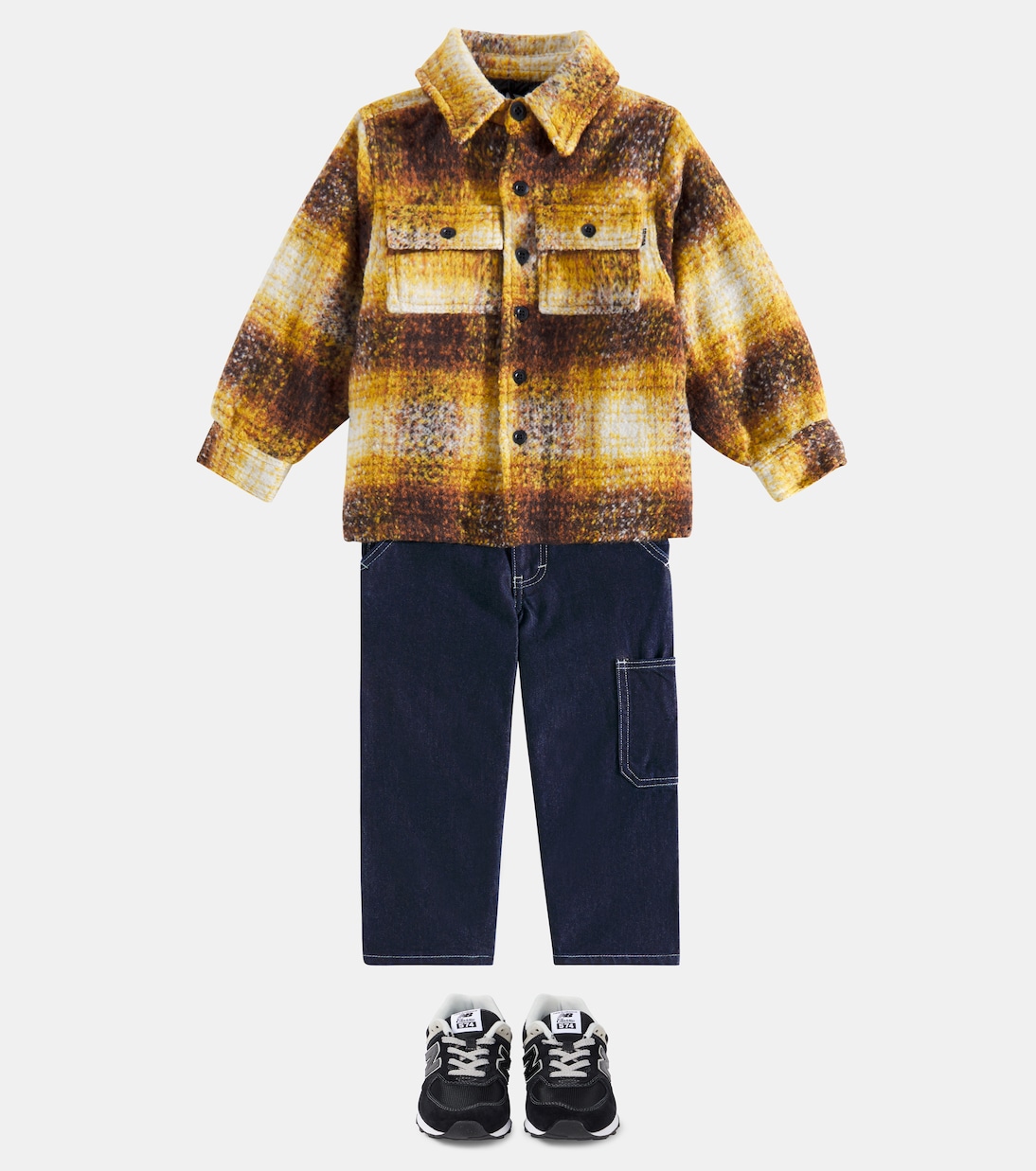 Hayes checked overshirt | Molo
