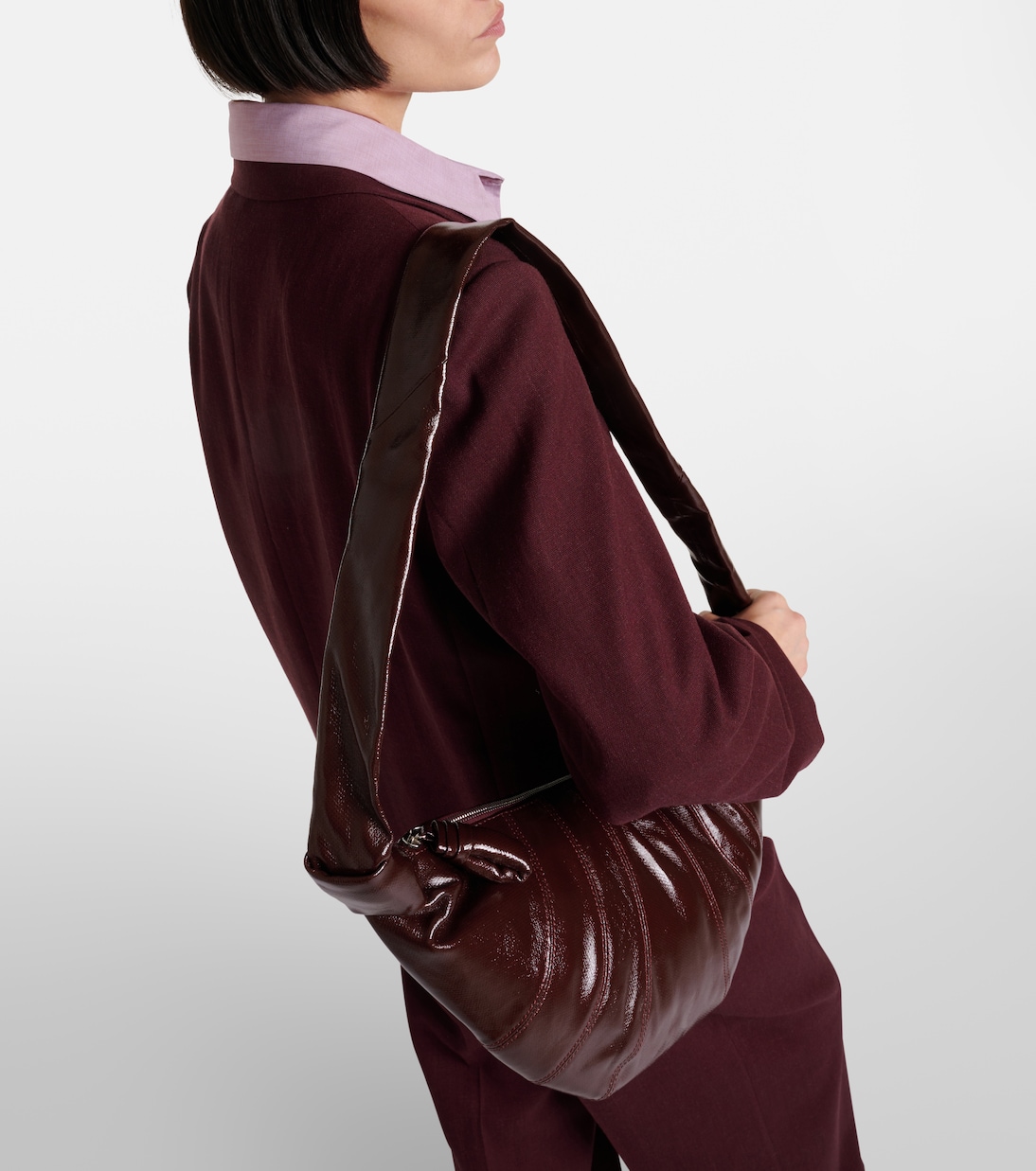 Borsa a spalla Croissant Medium in similpelle | Lemaire