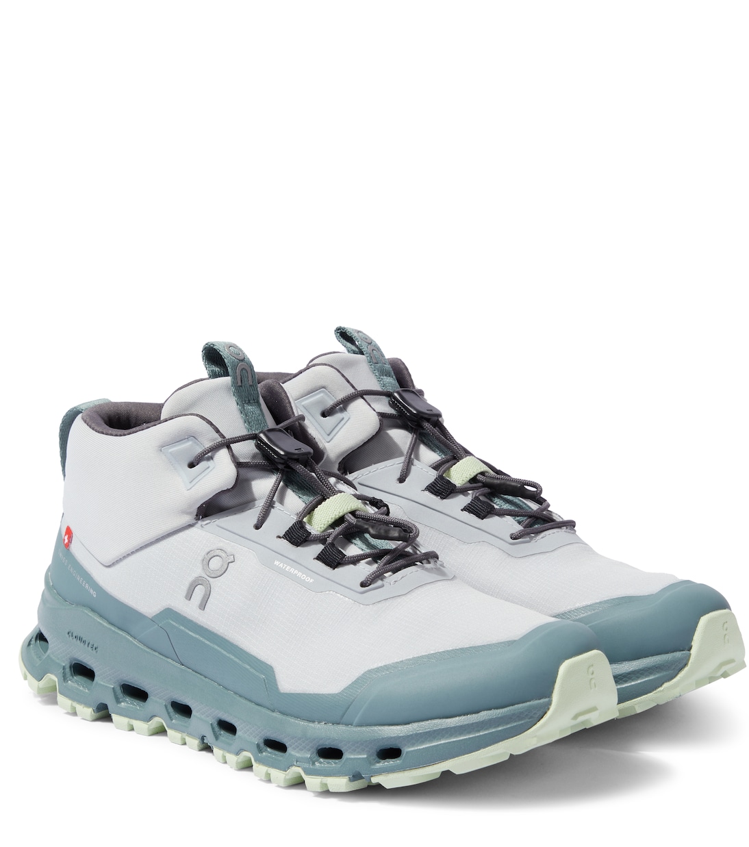 Cloudhero Mid waterproof sneakers in white - On Kids | Mytheresa
