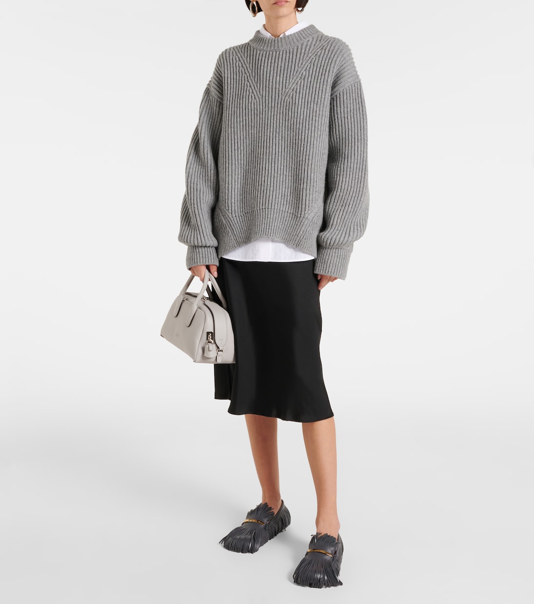 Mocassini Yorky in pelle con frange | Tod's