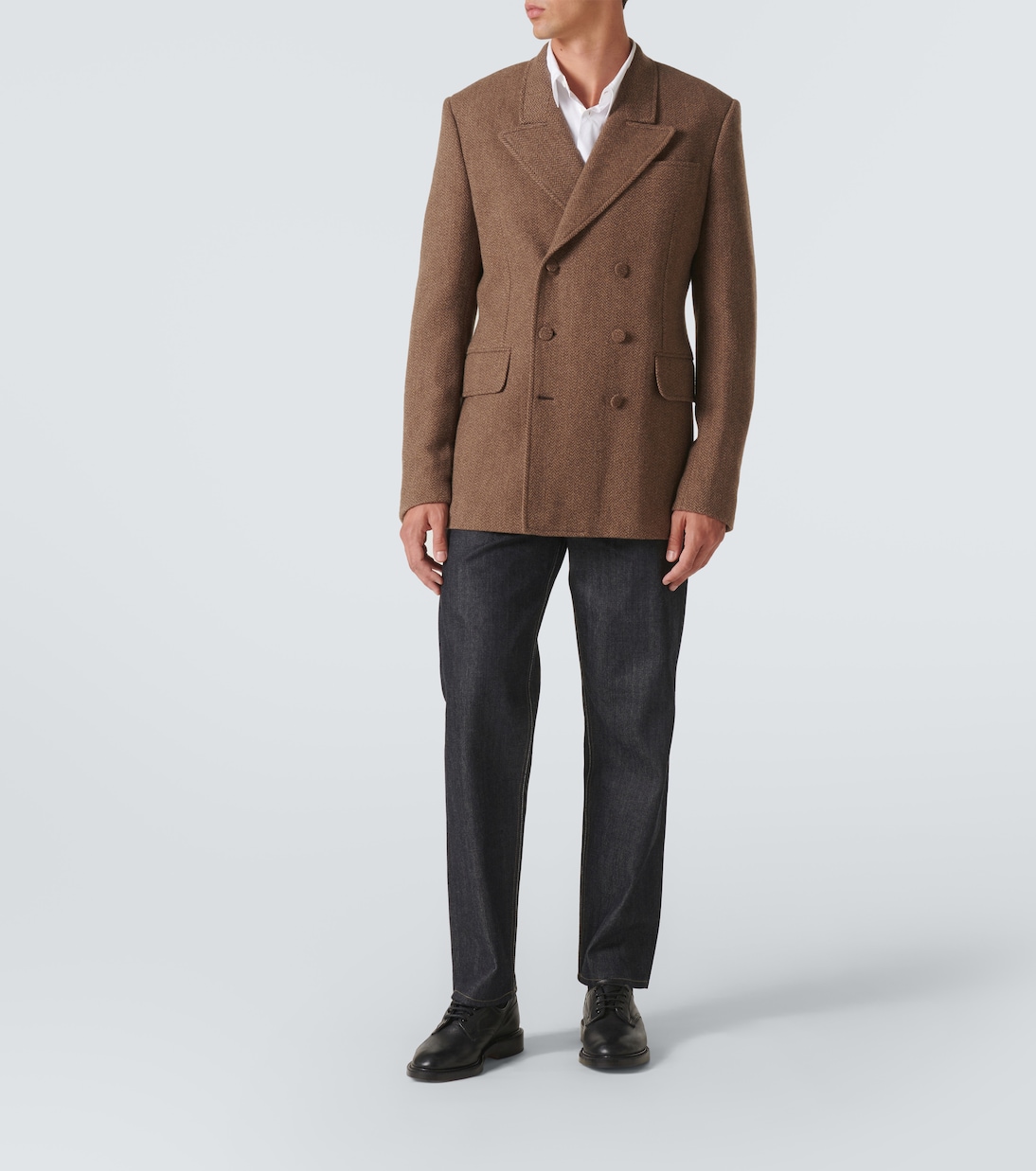 Leiva double-breasted wool and cashmere blazer | Gabriela Hearst