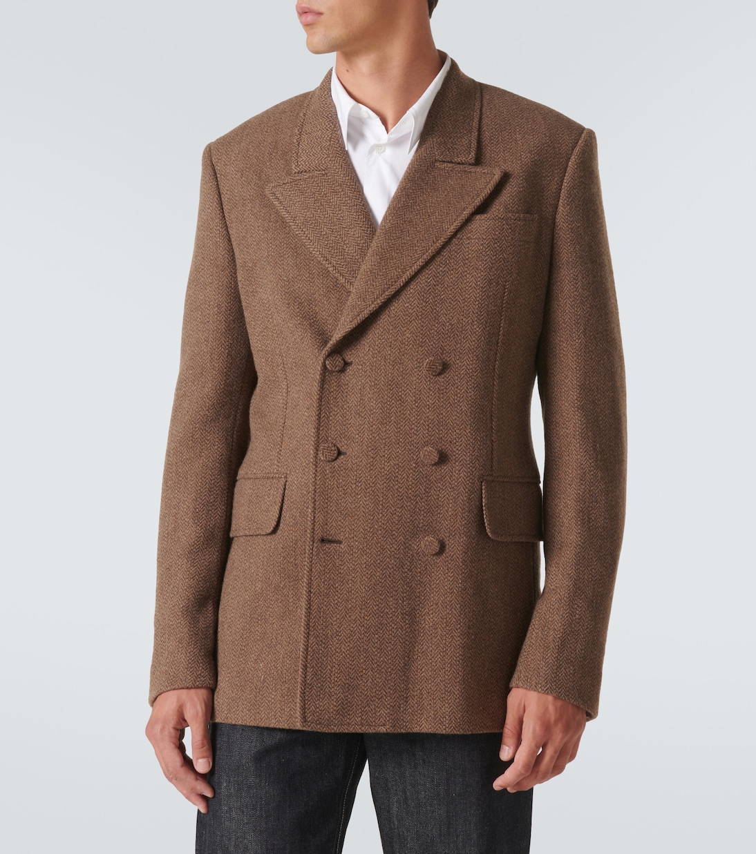Leiva double-breasted wool and cashmere blazer | Gabriela Hearst