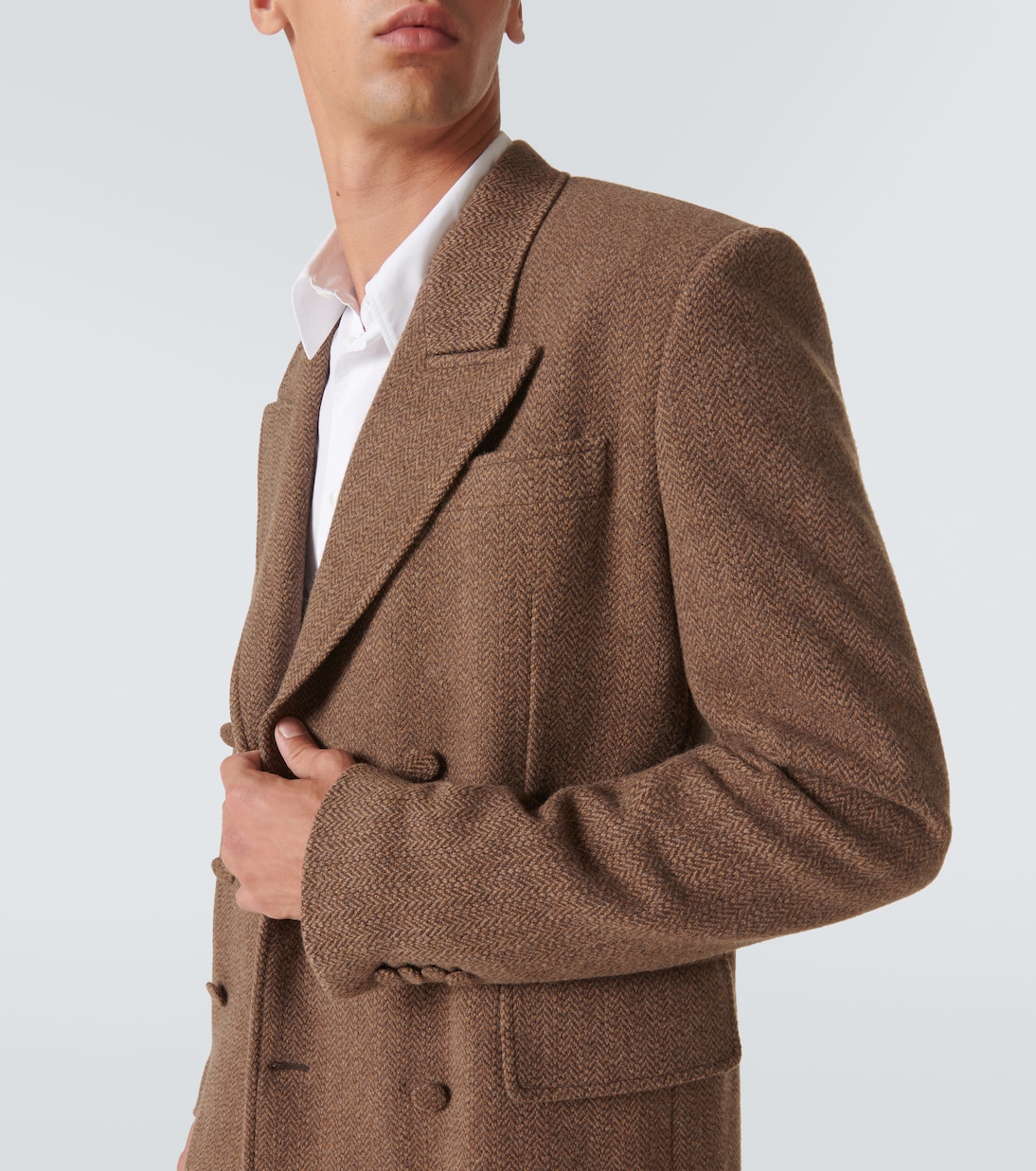 Leiva double-breasted wool and cashmere blazer | Gabriela Hearst