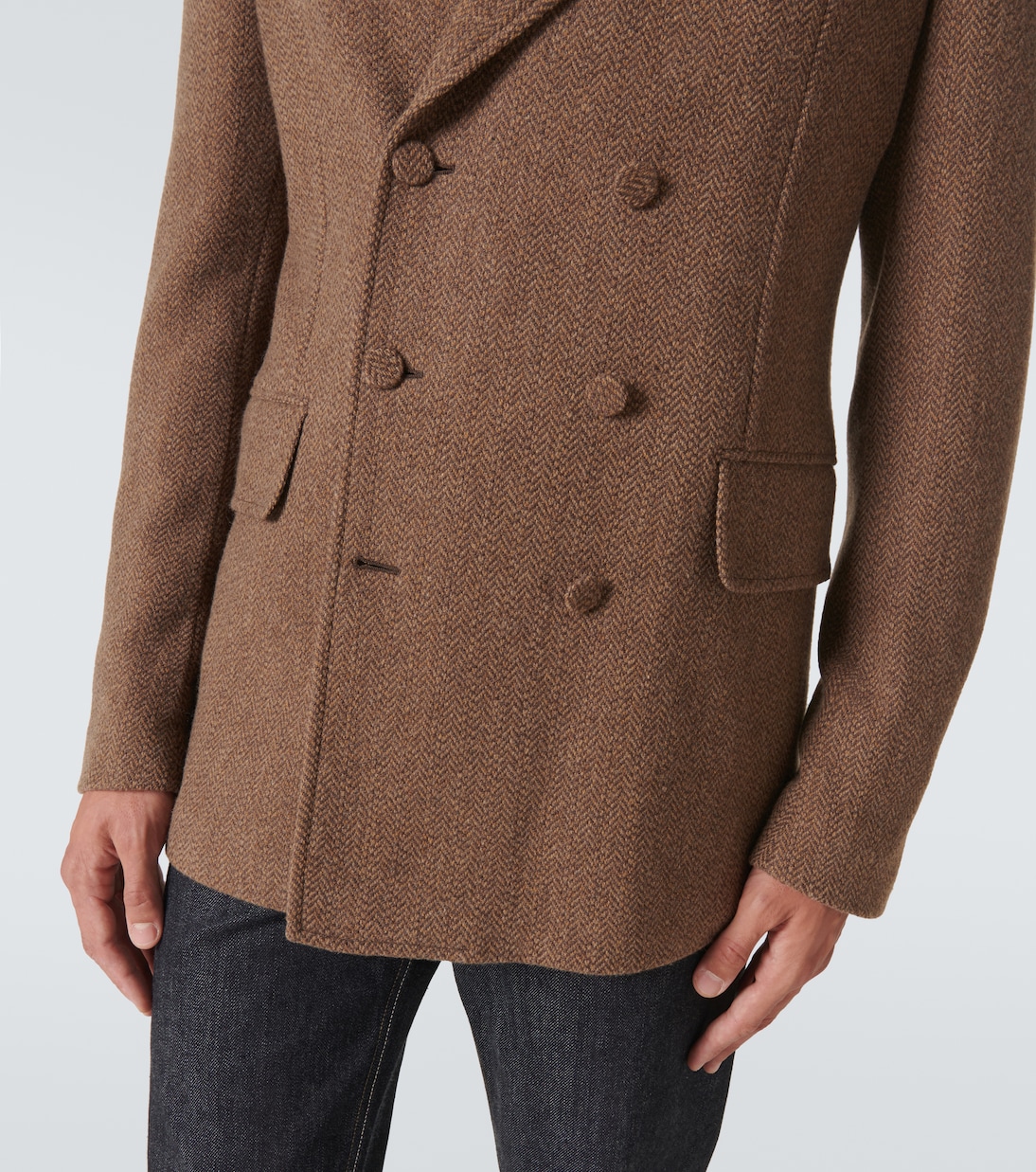 Leiva double-breasted wool and cashmere blazer | Gabriela Hearst