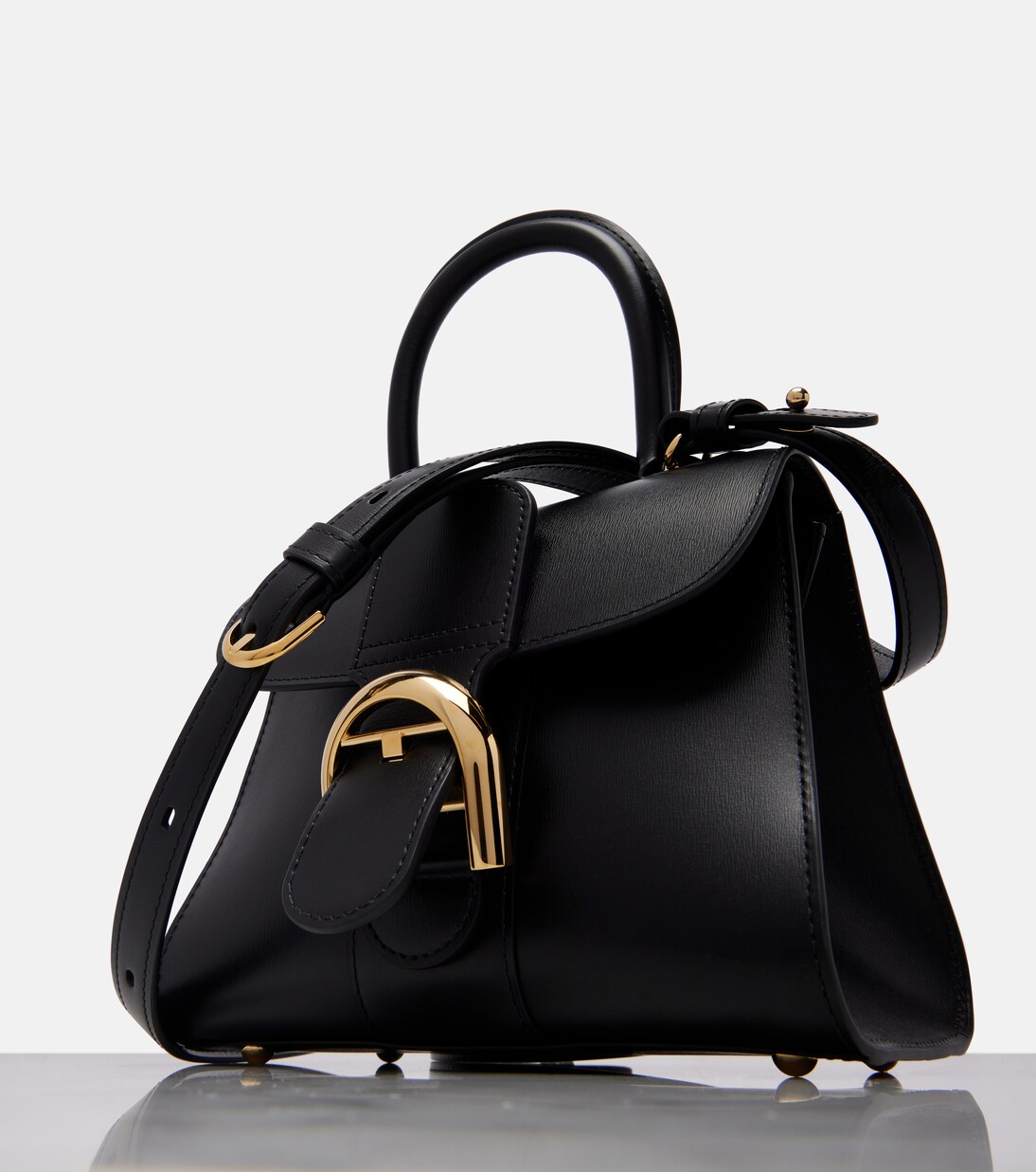 Sac Brillant Mini en cuir | Delvaux