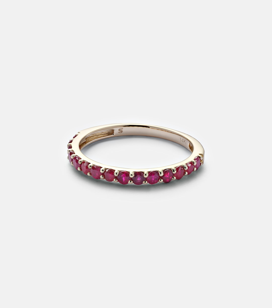 Forever Birthstone 14kt gold ring with ruby | Stone and Strand