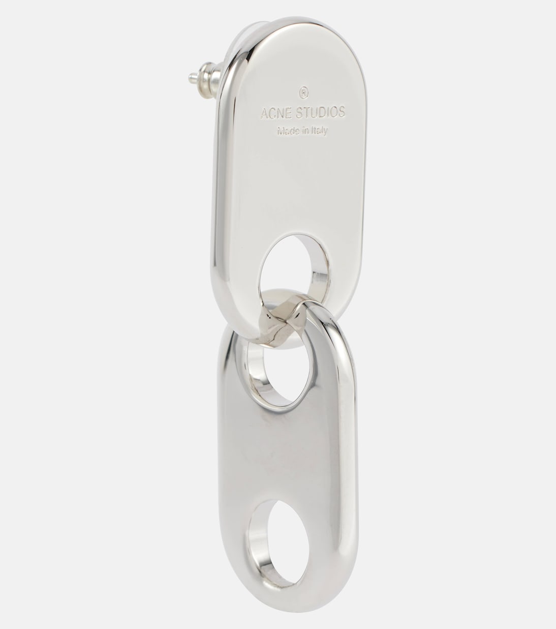 Orecchini pendenti Chain Lock con logo | Acne Studios