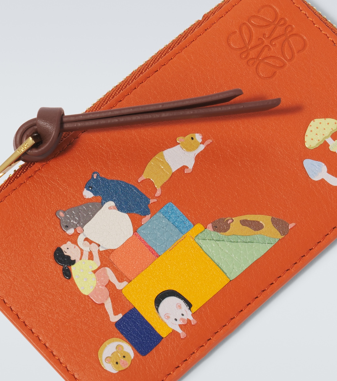 X Suna Fujita Portemonnaie Hamster aus Leder | Loewe