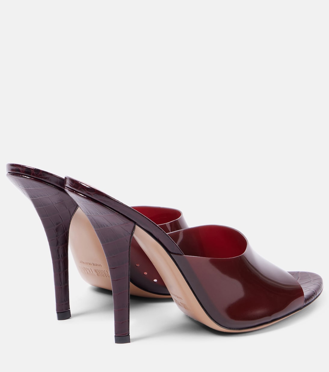 Mules Jessica 105 in PVC | Paris Texas