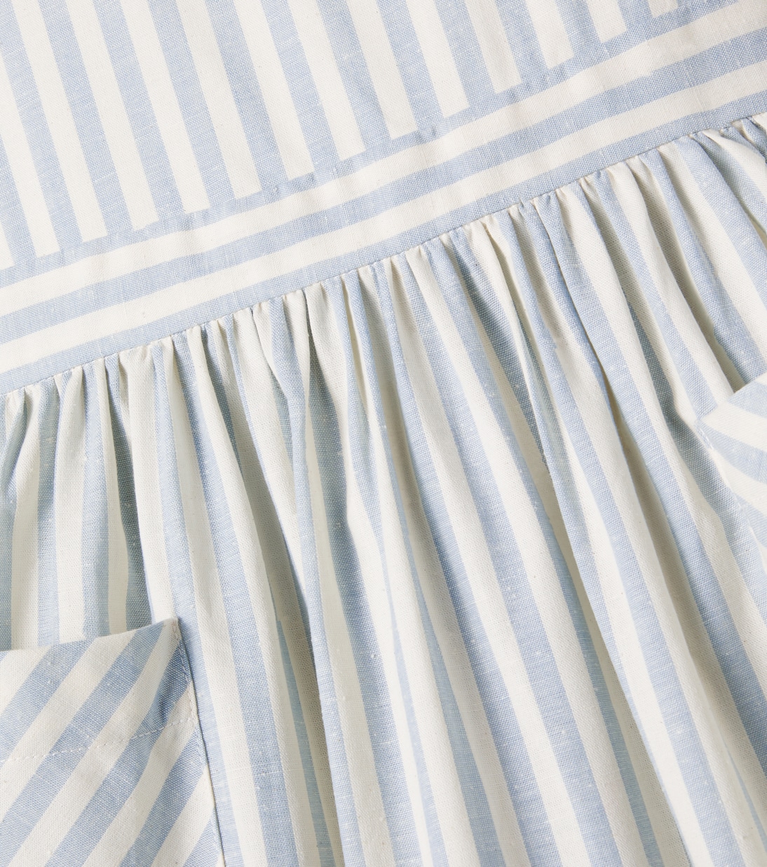 Robe Edelweiss rayée en coton | Bonpoint