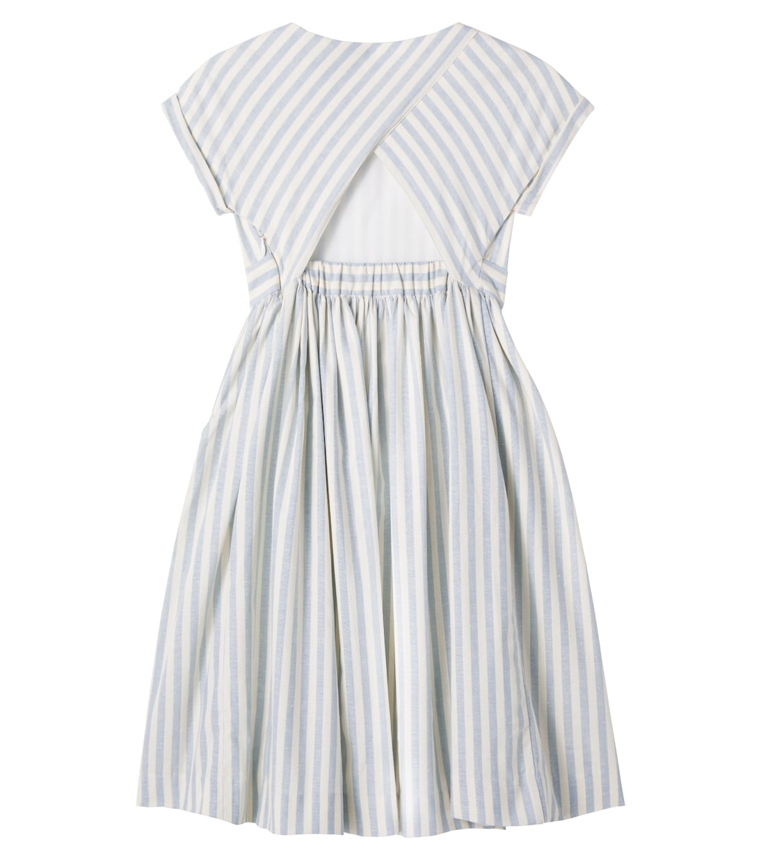 Robe Edelweiss rayée en coton | Bonpoint