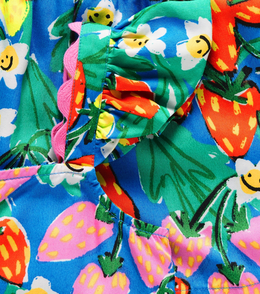 Printed shirred top and shorts set | Stella McCartney Kids