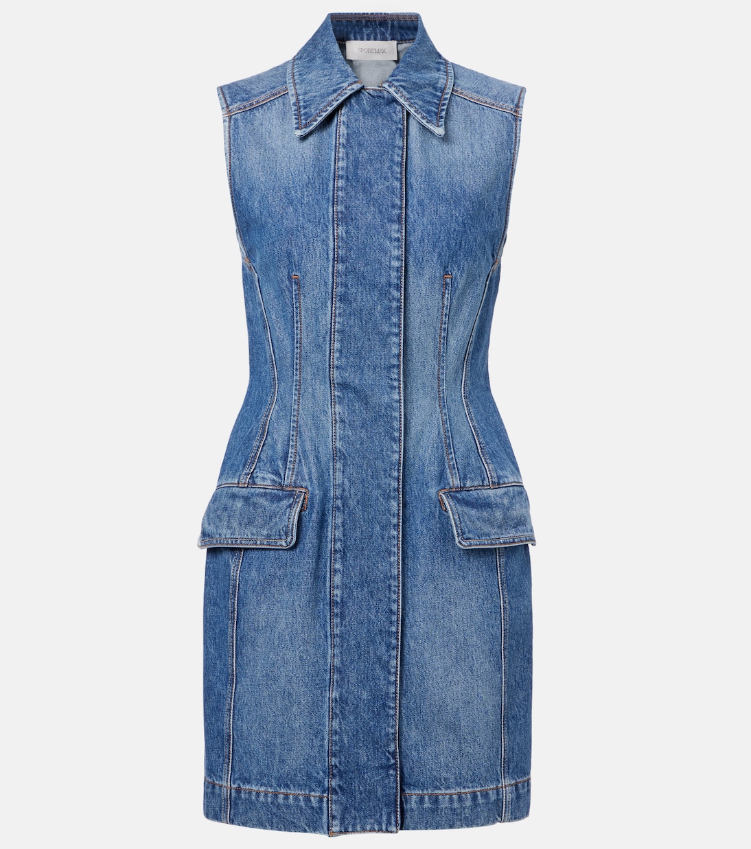Carabo denim minidress | Sportmax